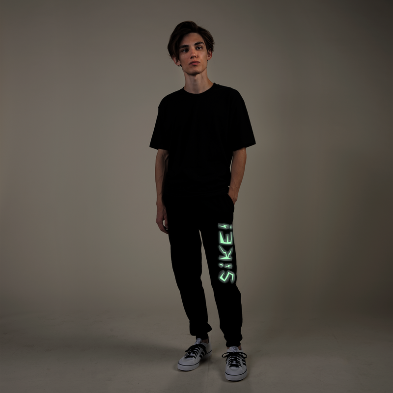 Positively Electric Logo Glow-In-The-Dark Joggers
